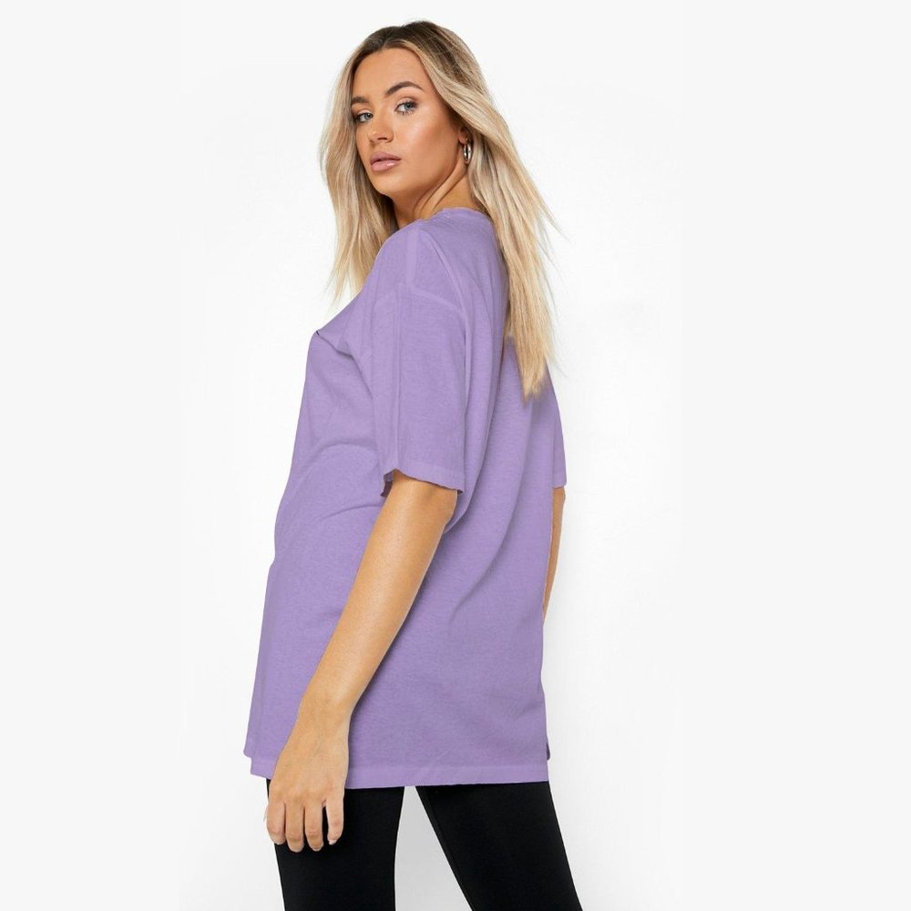 Luxury Women's Oversized T-Shirt - Premium Brand New - Picture 2 of 3